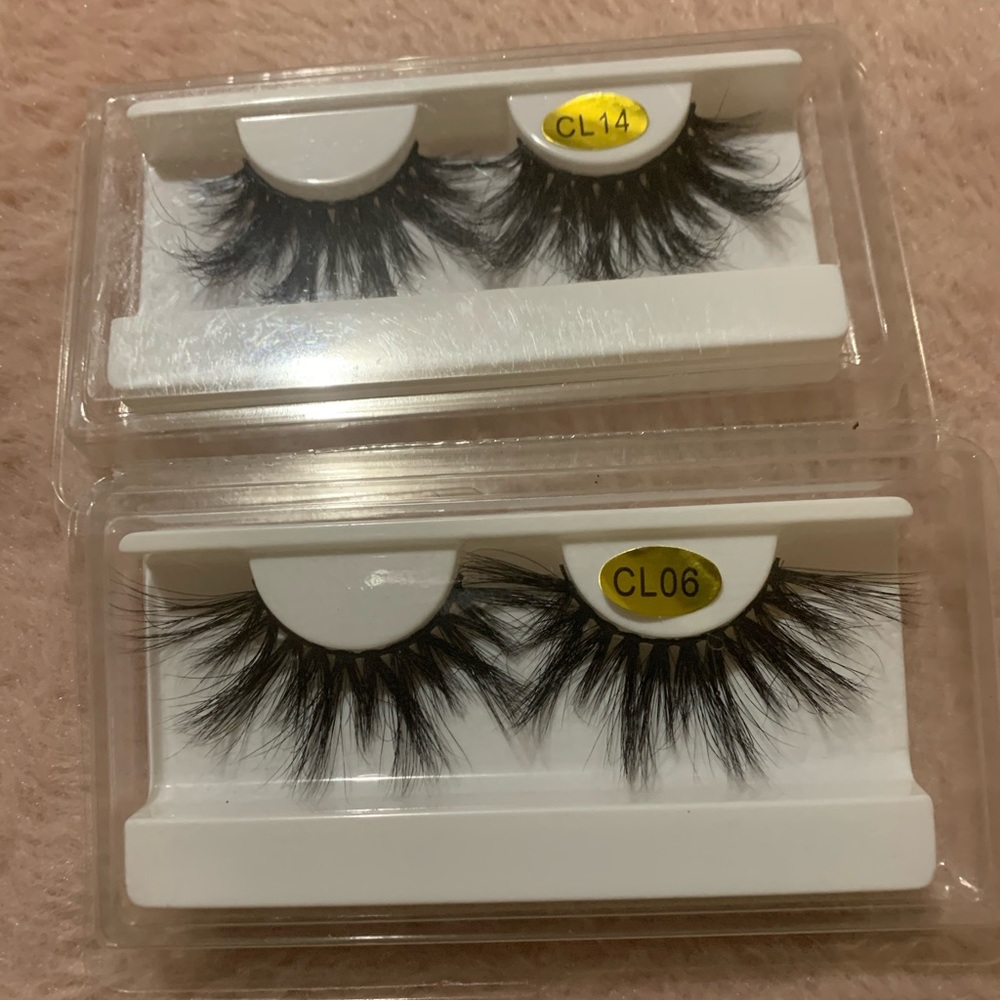 2 pairs of Dramatic Faux Mink Lashes